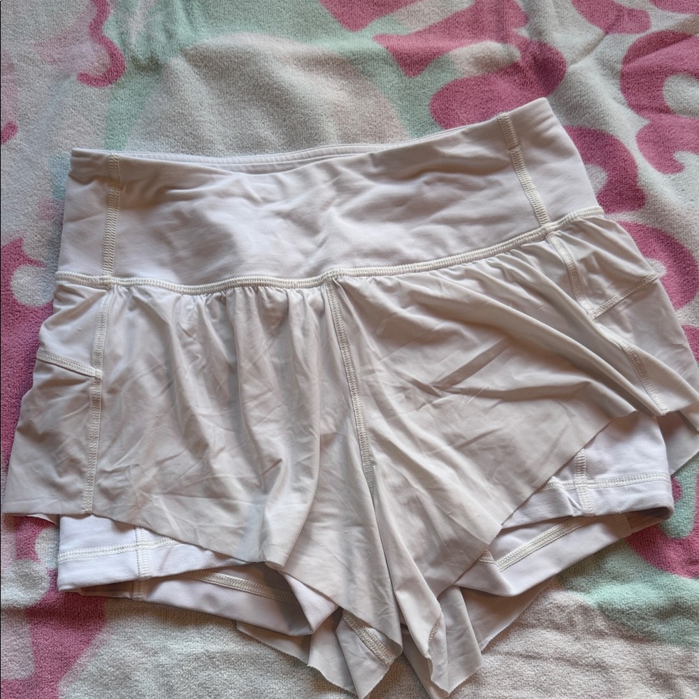 Lululemon athletica white  Skort Shorts